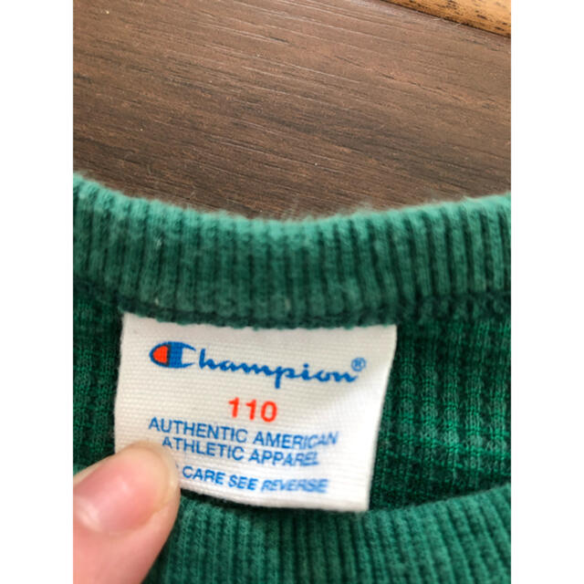 Champion(チャンピオン)のチャンピオン champion トレーナー ワッフル キッズ/ベビー/マタニティのキッズ服男の子用(90cm~)(その他)の商品写真