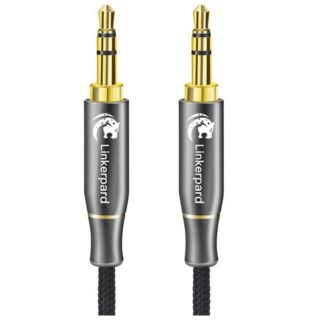 オーディオケーブル AUXケーブル 標準3.5mm  1m(その他)