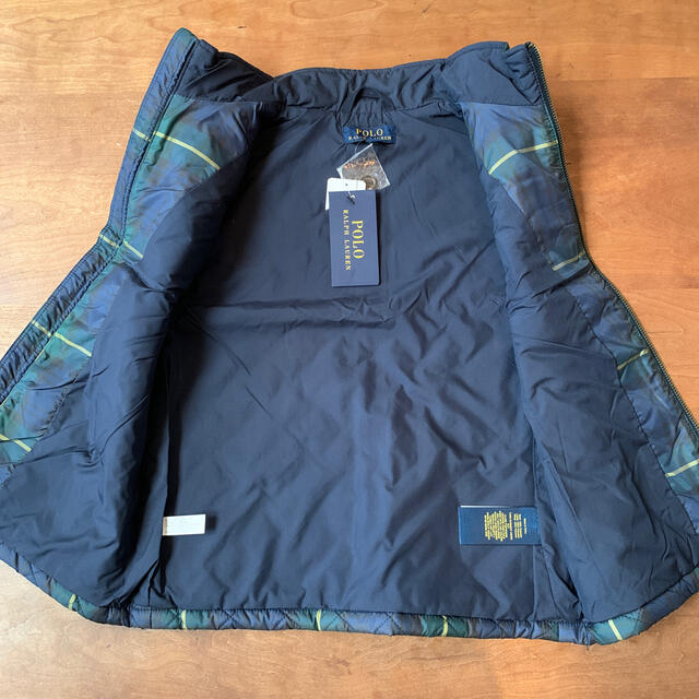 POLO RALPH LAUREN(ポロラルフローレン)のジュニア中綿ベスト キッズ/ベビー/マタニティのキッズ服男の子用(90cm~)(ジャケット/上着)の商品写真