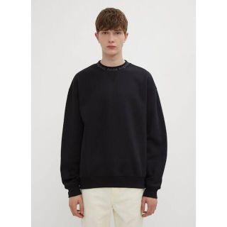 Acne studios ロゴ ハイネック スウェット トレーナー