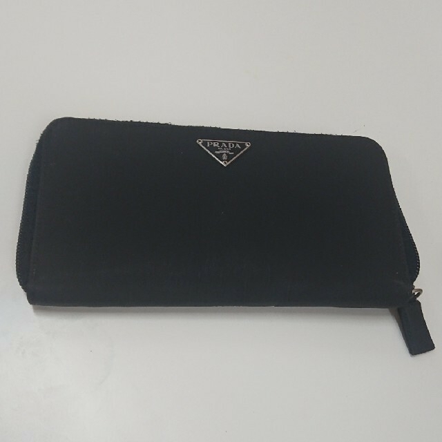 PRADA(プラダ)のPRADA プラダ 長財布 財布 黒 美品 メンズのファッション小物(長財布)の商品写真