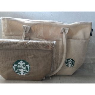 スターバックスコーヒー(Starbucks Coffee)のスタバ　福袋2021 トートバックandランチバッグセット(その他)