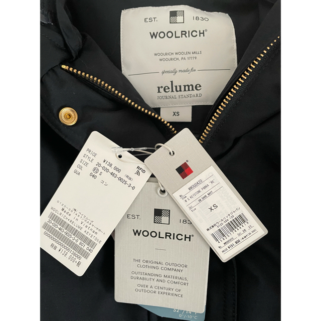 WOOLRICH(ウールリッチ)の完売品　ウールリッチRELUME 別注　キーストーンパーカ　ダウン　レディース レディースのジャケット/アウター(ダウンコート)の商品写真