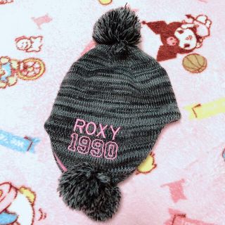 ロキシー(Roxy)のROXY/ロキシー　ポンポンニット帽☆キッズ(帽子)