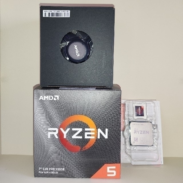 Ryzen 5 3600 with Wraith Stealth cooler