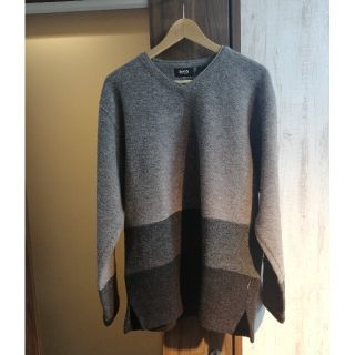 ヒューゴボス(HUGO BOSS)のHUGO BOSS virgin wool圧縮ニットセーター(ニット/セーター)