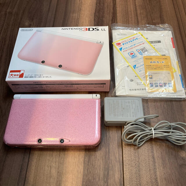 Nintendo 3DS LL ピンク×ホワイト