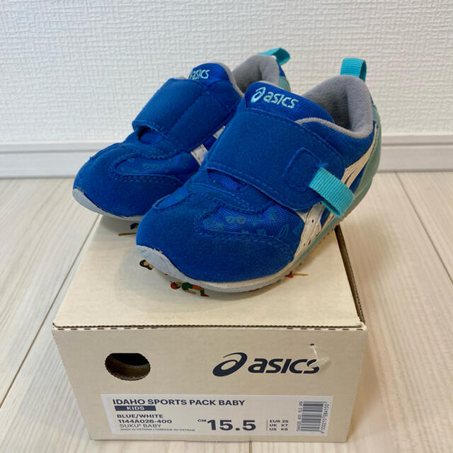 asics(アシックス)のasics アシックス　アイダホ　スポーツ　パック　ベビー　15.5cm キッズ/ベビー/マタニティのベビー靴/シューズ(~14cm)(スニーカー)の商品写真