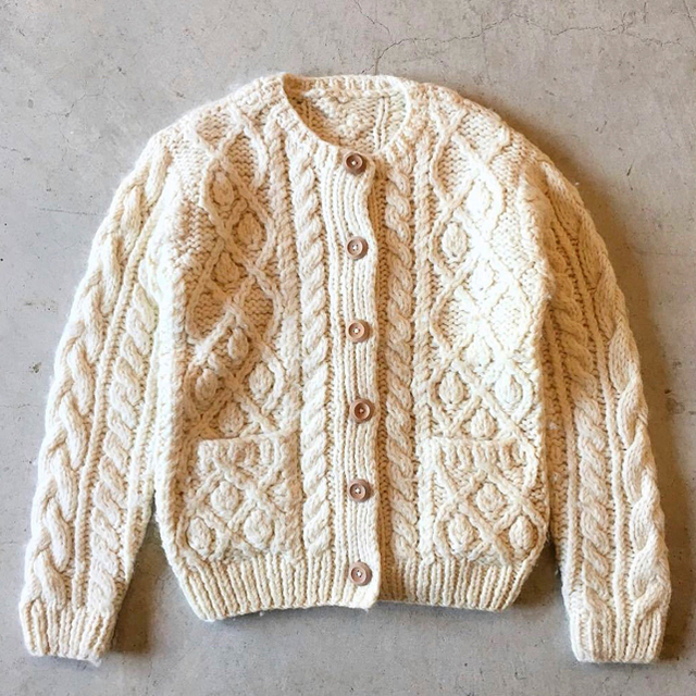 ♡vintage cable knit cardigan♡ 1