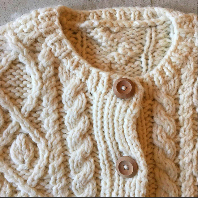 ♡vintage cable knit cardigan♡ 2