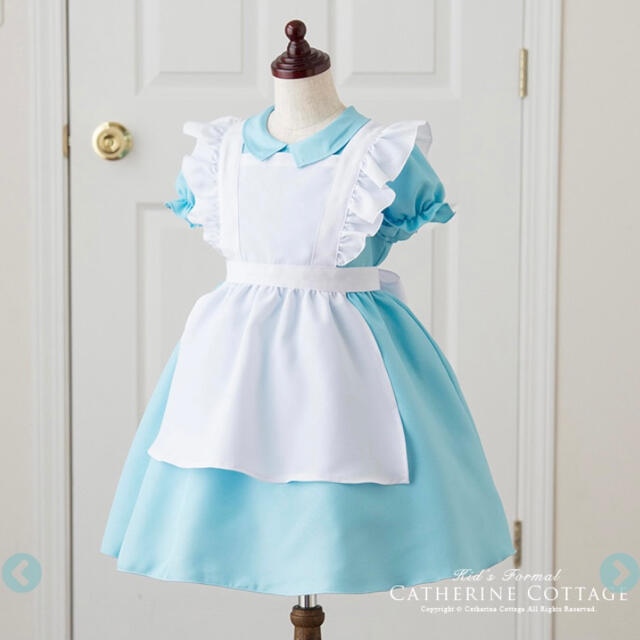 Catherine Cottage(キャサリンコテージ)のアリスコスチューム  100 キッズ キッズ/ベビー/マタニティのキッズ服女の子用(90cm~)(ワンピース)の商品写真