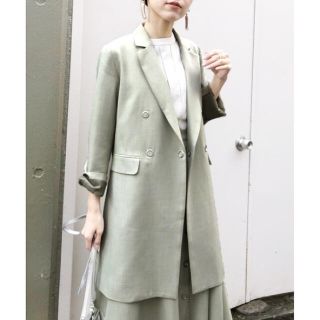 アメリヴィンテージ(Ameri VINTAGE)のAMERI RING DOT BUTTON JACKET & SKIRT(テーラードジャケット)