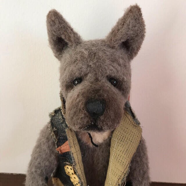 作家ぬいぐるみ グレートデン アーティストベア - ぬいぐるみ