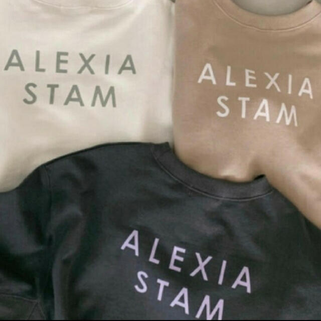 ALEXIA STAM - アリシアスタン ALEXIASTAM バックロゴスウェットの通販 ...