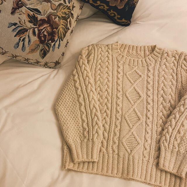 バージンメリー限定価格♡cable knit♡アランニット フィッシャーマンニット