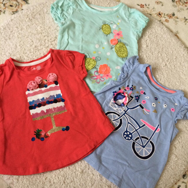 babyGAP(ベビーギャップ)のGAP♡セット90〜95 キッズ/ベビー/マタニティのキッズ服女の子用(90cm~)(Tシャツ/カットソー)の商品写真