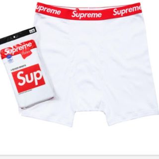 シュプリーム(Supreme)の《最安値》supreme hanes ボクサー二枚セット(ボクサーパンツ)