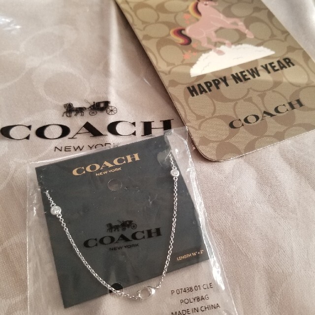 COACH(コーチ)のコㅡチネックレス レディースのアクセサリー(ネックレス)の商品写真