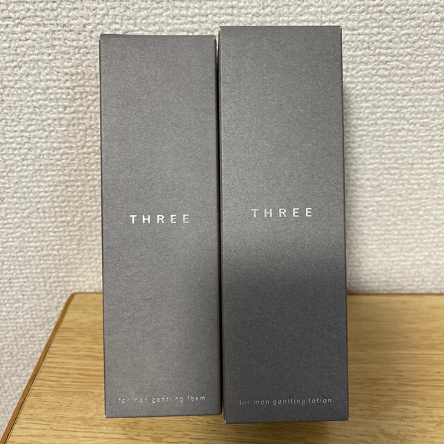 【新品】THREE フォーメン ジェントリング 化粧水 洗顔料