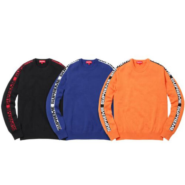 Supreme Sleeve Stripe Sweaterメンズ