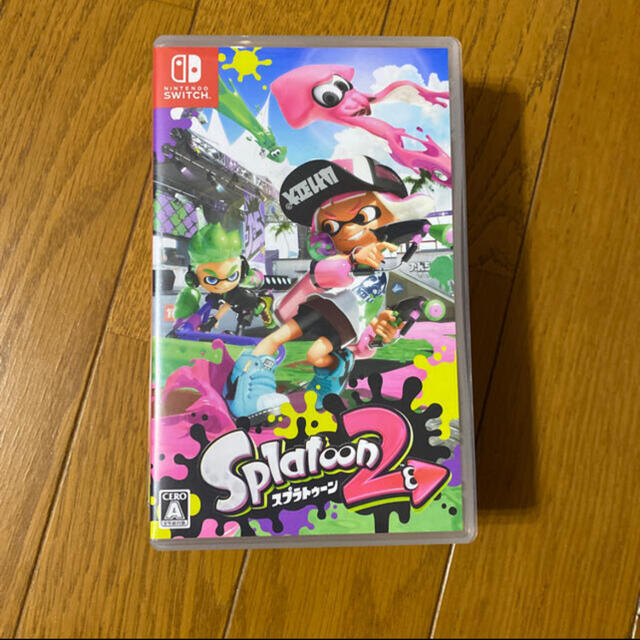 Nintendo Switch(ニンテンドースイッチ)のスプラトゥーン2  美品 エンタメ/ホビーのゲームソフト/ゲーム機本体(家庭用ゲームソフト)の商品写真