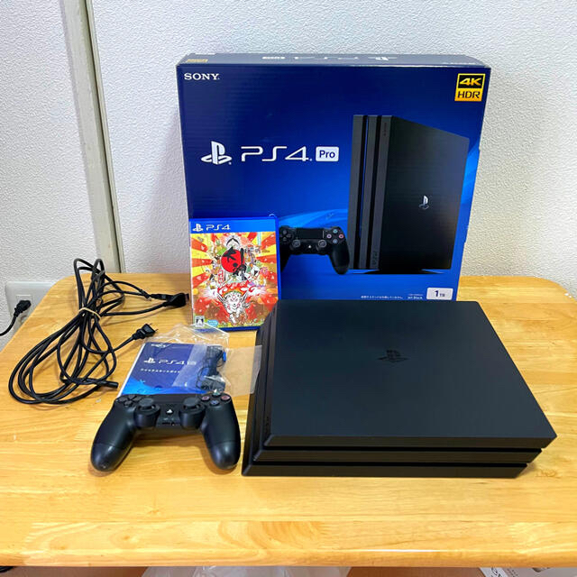 ps4 pro 1TB 本体 (おまけソフト:大神)