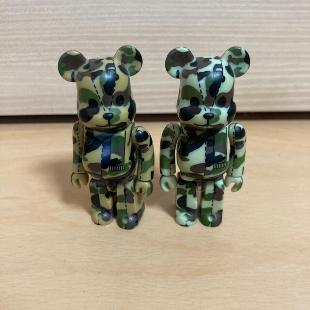 be@rbrick ベアブリック 100% APE カモフラ 迷彩 エイプ | フリマアプリ ラクマ