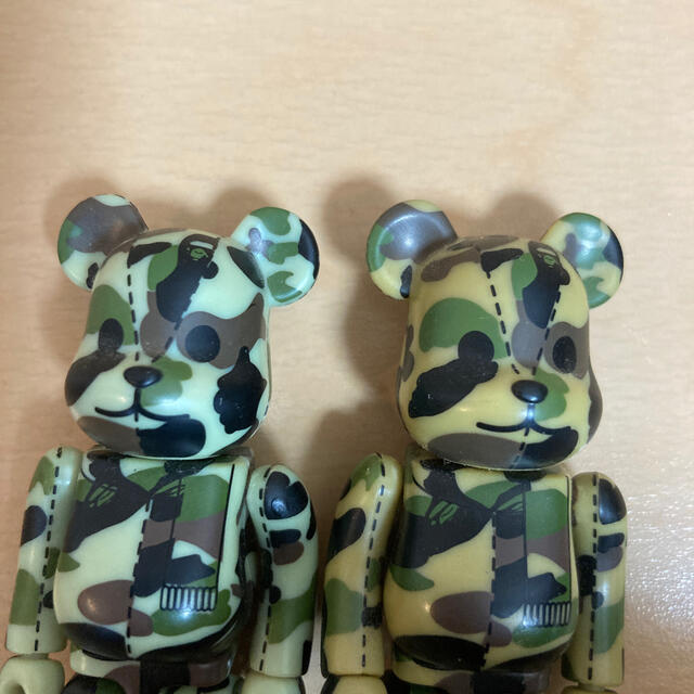 be@rbrick ベアブリック 100% APE カモフラ 迷彩 エイプ