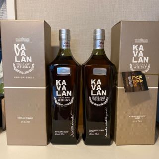 ＫＡＶＡＬＡＮ ディスティラリーセレクト カバラン 2本セット(ウイスキー)