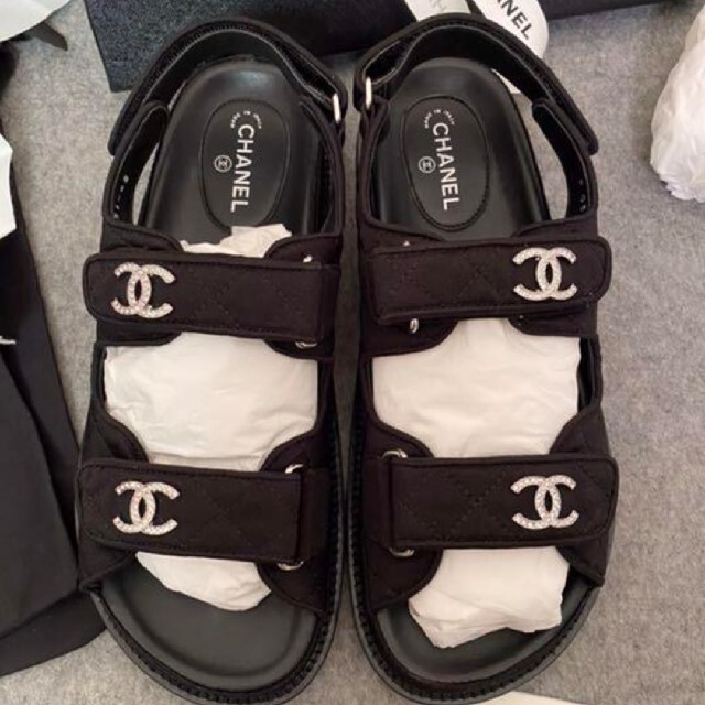 CHANEL シャネル フットベットサンダル スポーツサンダル サンダル CHANEL シャネル フットベットサンダル スポーツサンダル サンダル