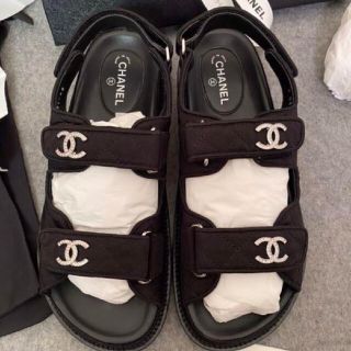 CHANEL - CHANEL シャネル フットベットサンダル スポーツ ...