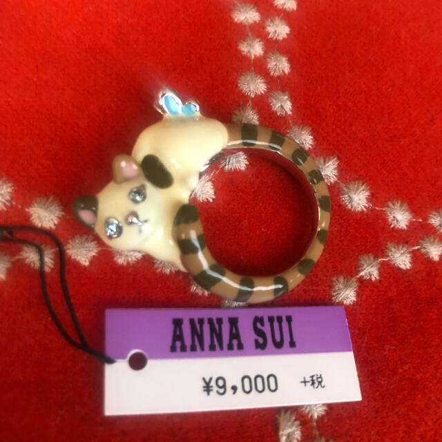 ANNA SUI(アナスイ)のANNA SUI アナスイ　猫の指輪　リング レディースのアクセサリー(リング(指輪))の商品写真