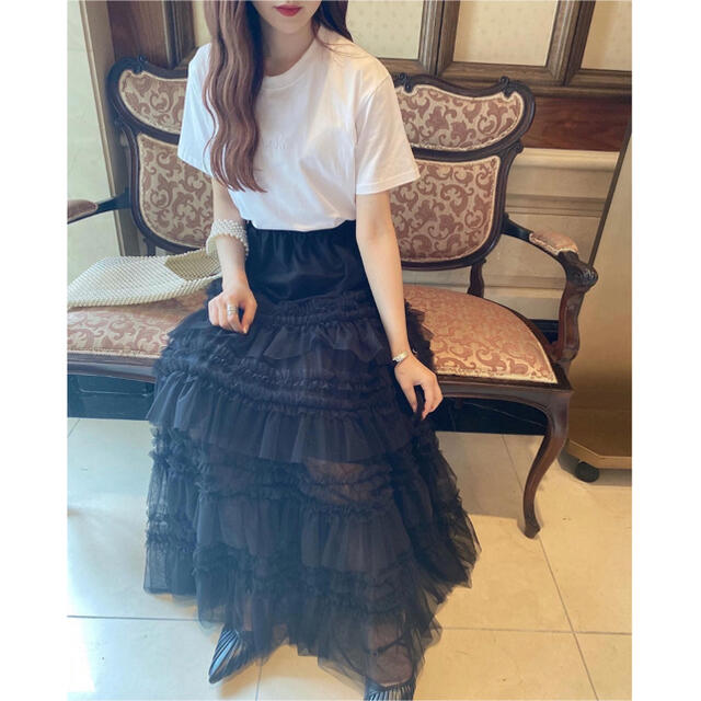 Begin掲載 Acka tulle long skirt | ochge.org