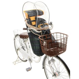 オージーケー(OGK)の前乗せ　レインカバー　自転車　ハレーロミニ　OGK 防寒(自動車用チャイルドシートカバー)