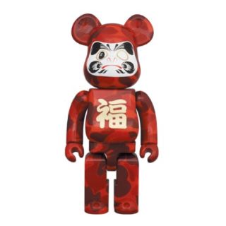 MEDICOM TOY - BE@RBRICK BAPE 招き猫 & 達磨 400% 2PK ベアブリックの