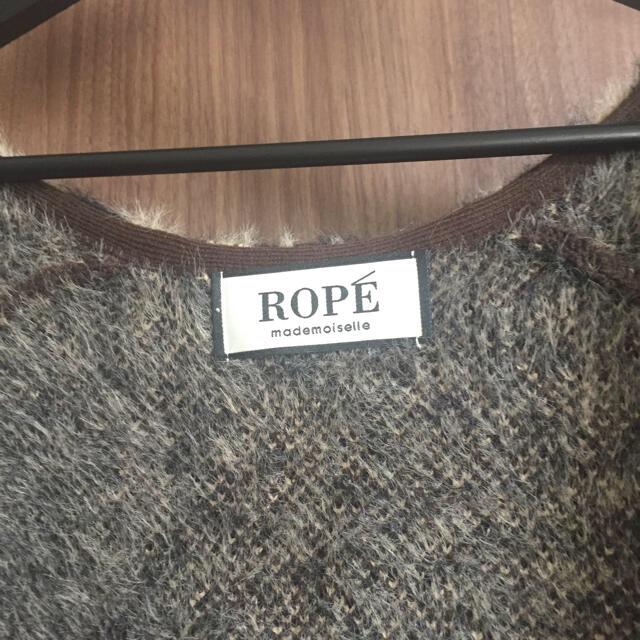 ROPE’(ロペ)のrope レオパード カーディガン レディースのトップス(カーディガン)の商品写真