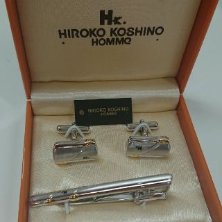 ヒロココシノ(HIROKO KOSHINO)のHIROKO KOSHINO コシノヒロコ カフス タイピン セット 美品未使用(ネクタイ)