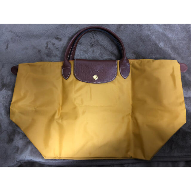 LONGCHAMP(ロンシャン)の★チョビ様専用★ロンシャン  プリアージュ トートバッグ 黄色 M レディースのバッグ(トートバッグ)の商品写真