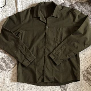 ムジルシリョウヒン(MUJI (無印良品))の無印良品　スクエアカットシャツ　L-XL 新品未着用(シャツ)