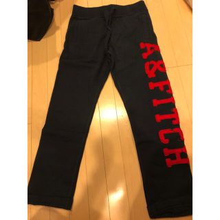 アバクロンビーアンドフィッチ(Abercrombie&Fitch)の【新品】値下げ！アバクロ　スウェットパンツ　ジャージ　黒　Abercrombie(その他)