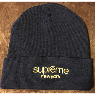 シュプリーム(Supreme)のSUPREME Metalic Classic Logo Beanie ビーニー(ニット帽/ビーニー)