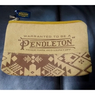 ペンドルトン(PENDLETON)の●新品未使用タグ付●ペンドルトン クラッチバッグ ベージュ 茶色 メンズ (セカンドバッグ/クラッチバッグ)