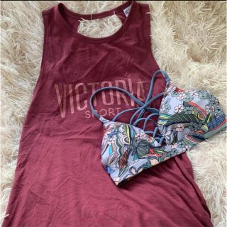 ヴィクトリアズシークレット(Victoria's Secret)のVICTORIA SPORTS スポーツブラ　タンクトップ　セット(タンクトップ)