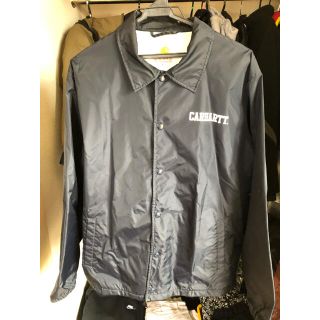 カーハート(carhartt)のカーハート　コーチジャケット　ネイビー(ナイロンジャケット)