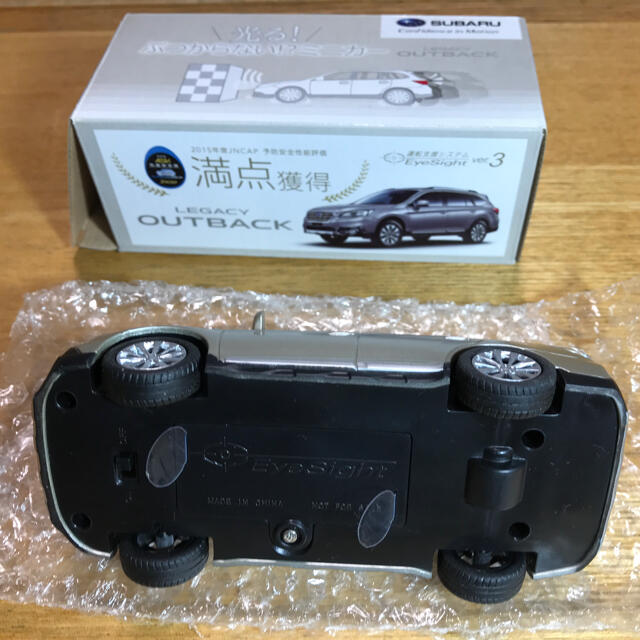 スバル(スバル)のぶつからないミニカー　OUTBACK エンタメ/ホビーのおもちゃ/ぬいぐるみ(ミニカー)の商品写真