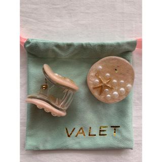 ドゥーズィエムクラス(DEUXIEME CLASSE)の☆新品・未使用☆ Valet Studio ヘアクリップ　2点セット(バレッタ/ヘアクリップ)