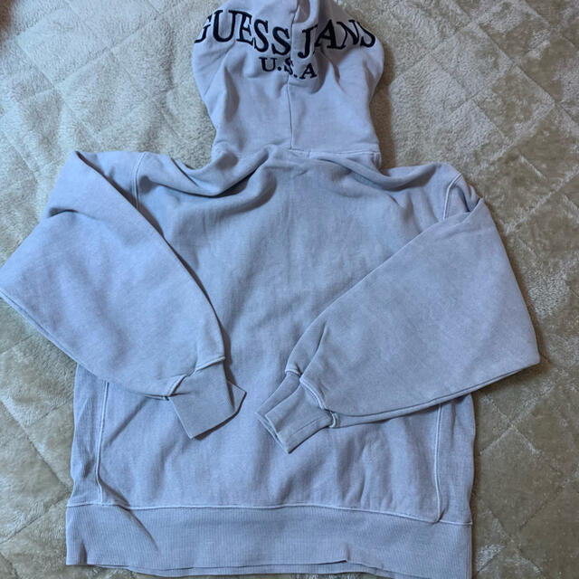 GUESS(ゲス)のGUESS JEANS ゲス パーカー グリーンレーベル グレー Sサイズ  メンズのトップス(パーカー)の商品写真