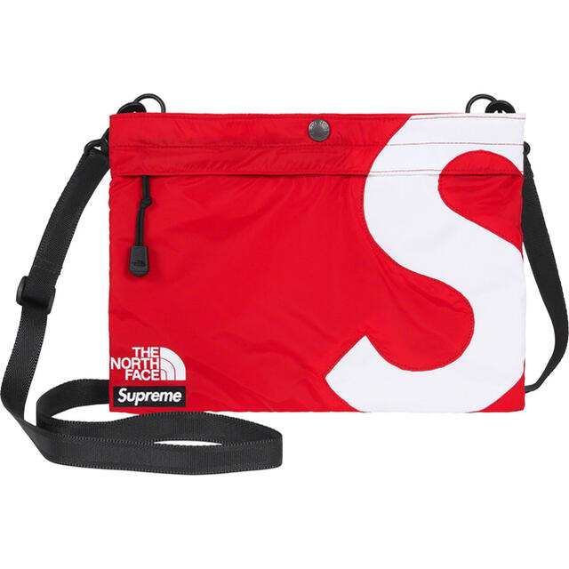 RED付属品★赤★The North Face S Logo Shoulder Bag