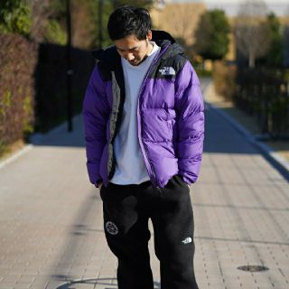 THE NORTH FACE - ノースフェイス ヌプシフーディ XL パープル 直営店 ...