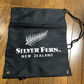 送料込新品未使用品　silver fern NEW ZEALAND メッシュ巾着(ラグビー)